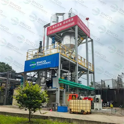 Ammoniumchloride Afval Vloeistof MVR Verdamping Kristallisatie Systeem